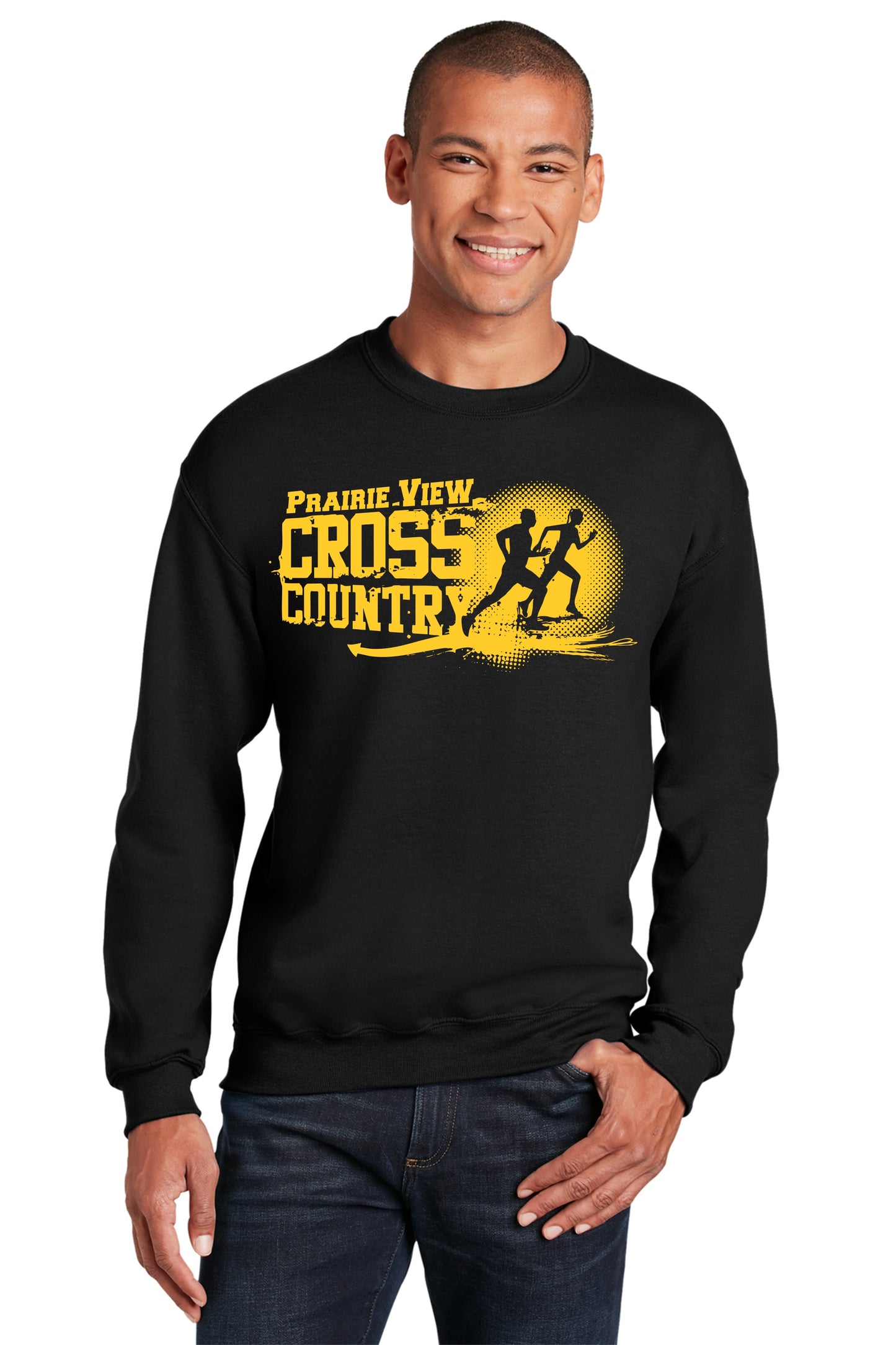 Prairie View MS Cross Country Crewneck Sweatshirt