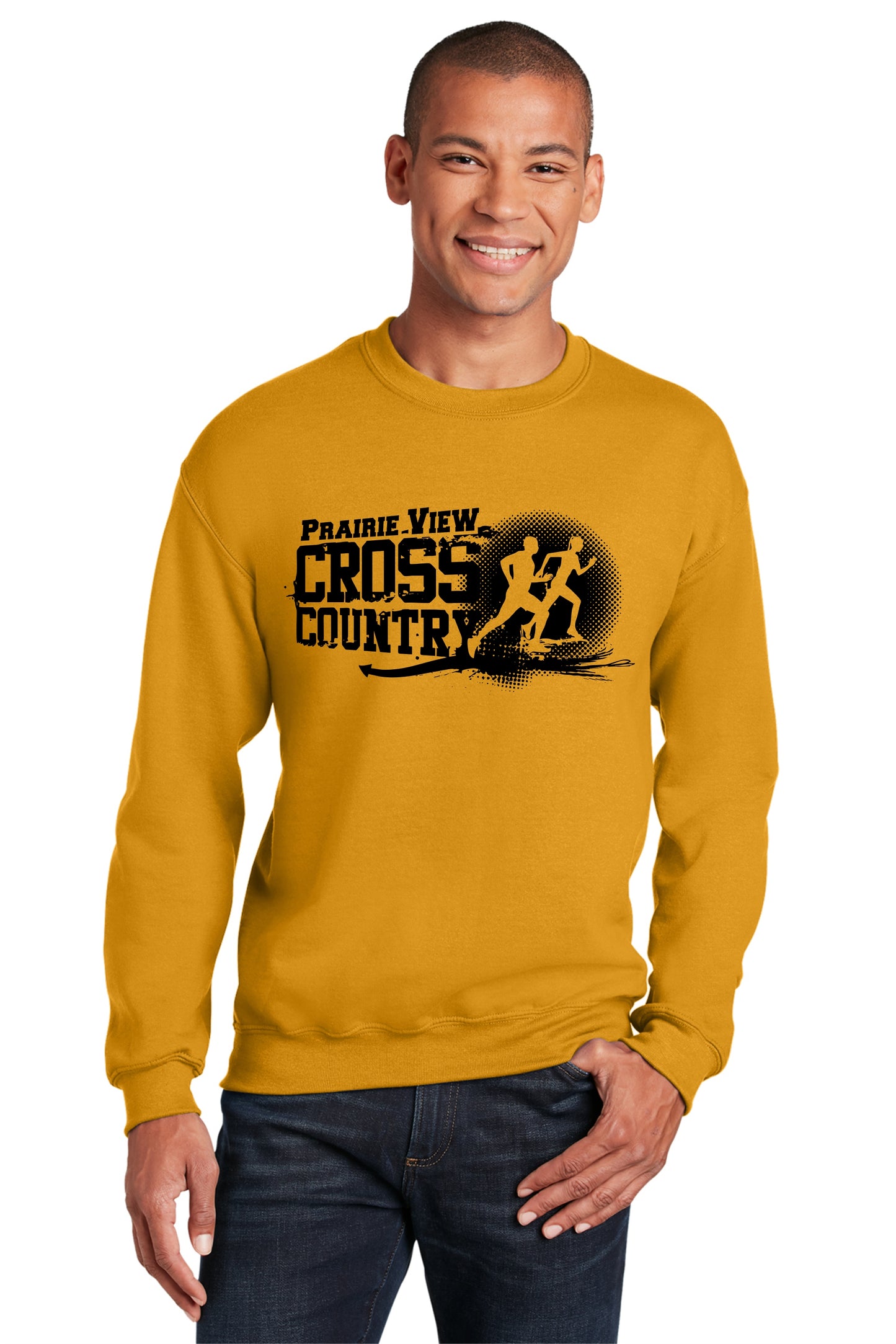 Prairie View MS Cross Country Crewneck Sweatshirt