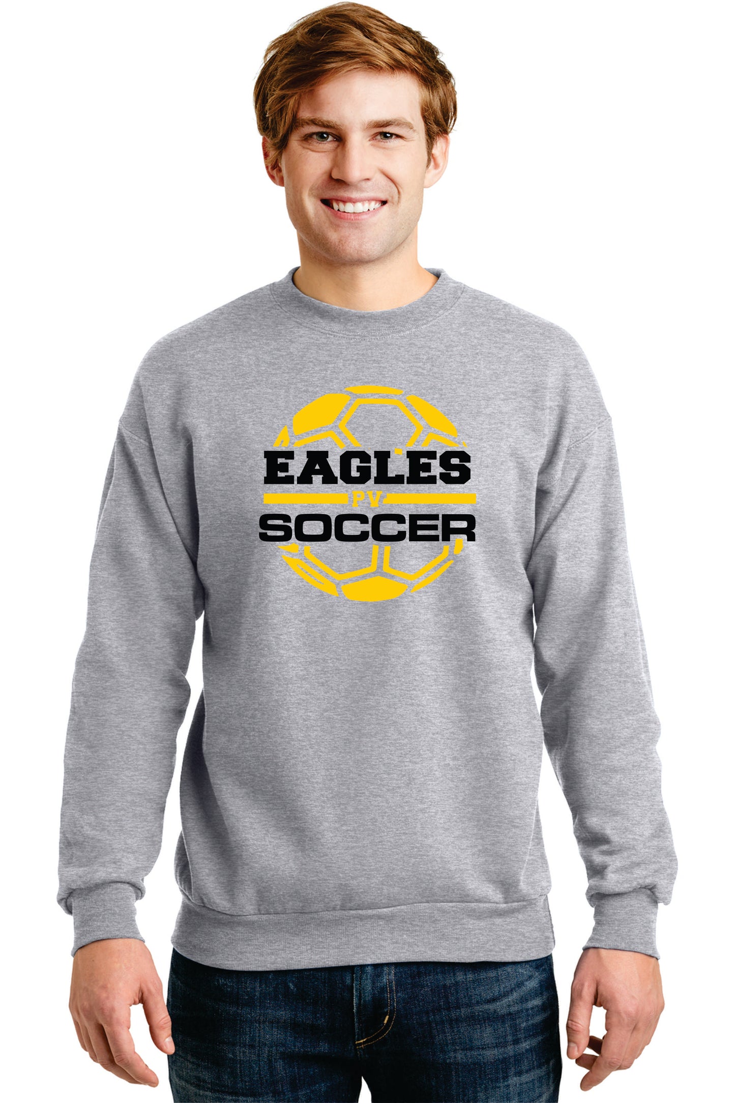 Prairie View Soccer Grey Crewneck Sweatshirt