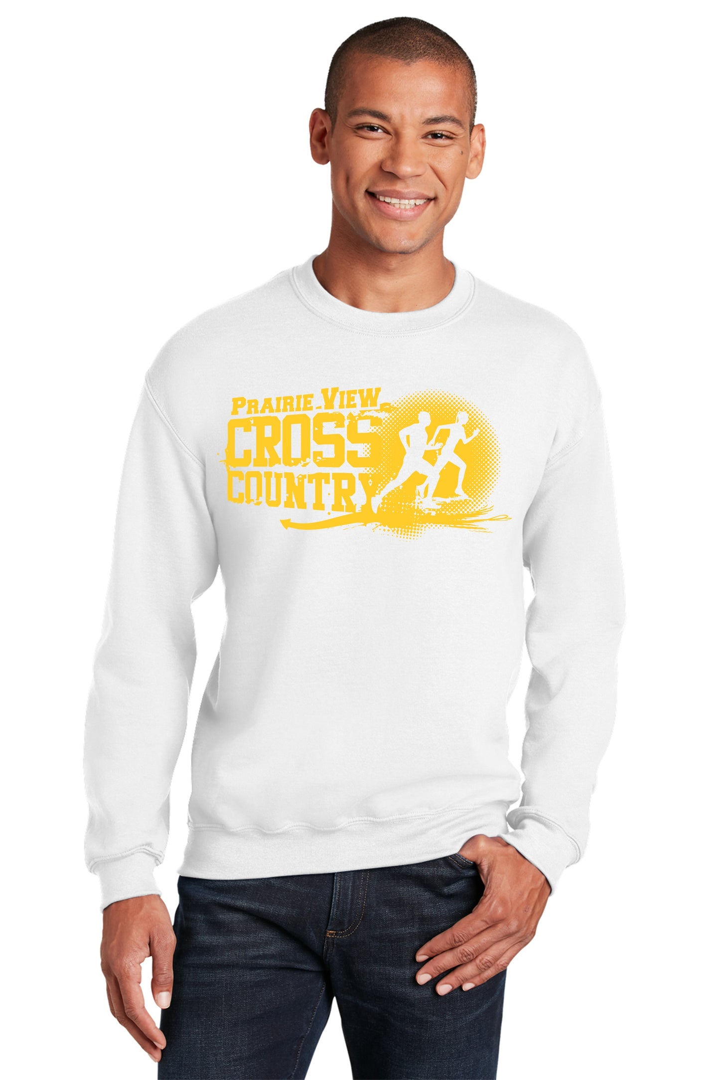 Prairie View MS Cross Country Crewneck Sweatshirt